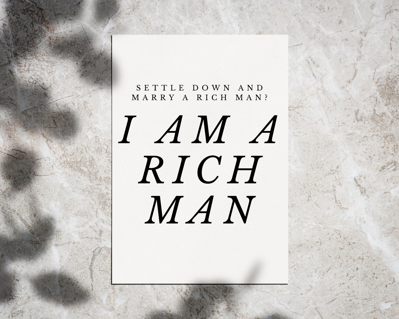 Mom I Am A Rich Man Bedeutung