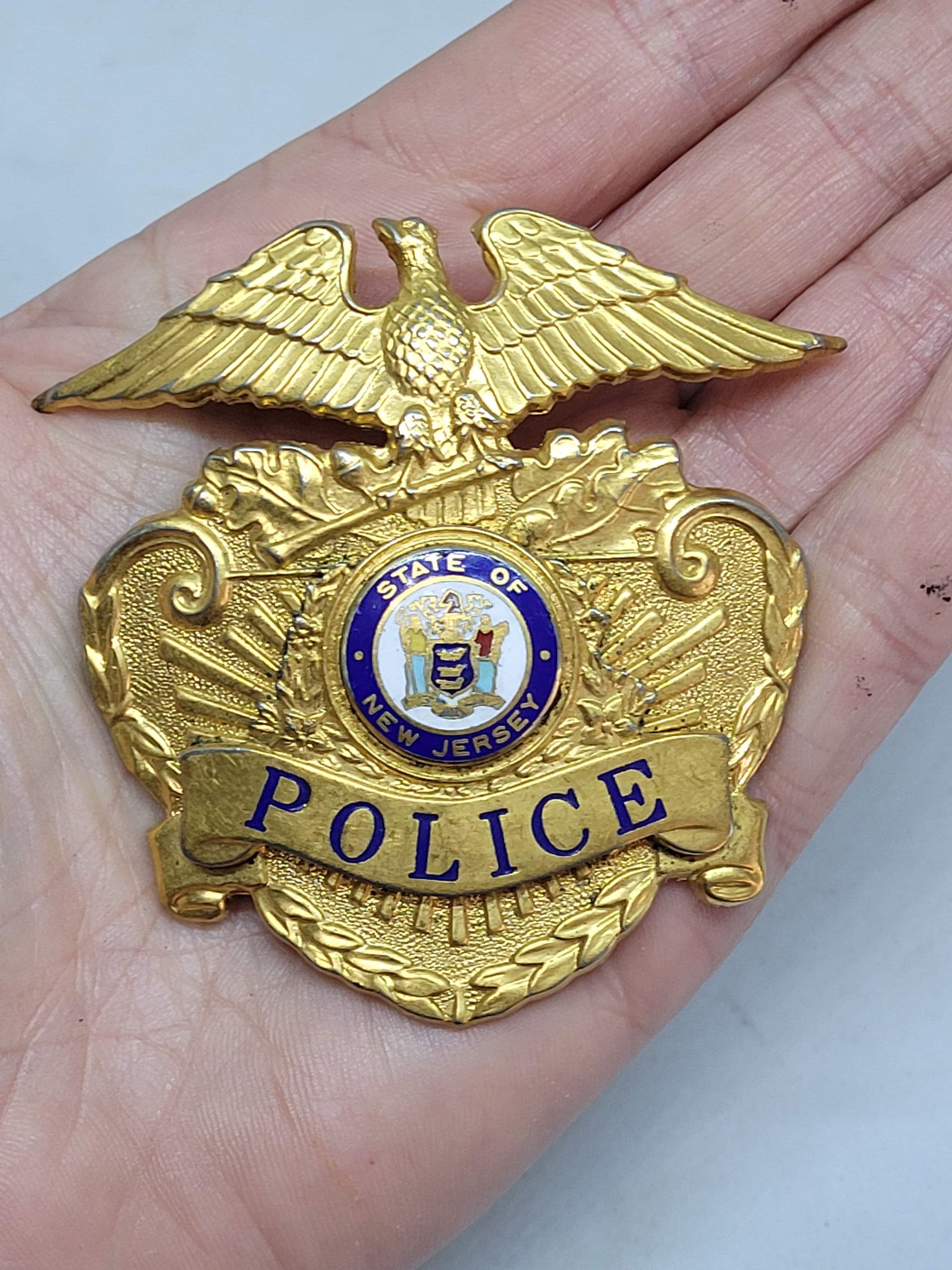 Vtg Police Hat Badge + Police Marksmanship Hat Pin - Etsy