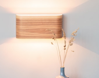 Visual comfort wall lamp — plug in wall sconce — wall mounted light fixture — bedside lamp — wood wall light — wood wall lamp