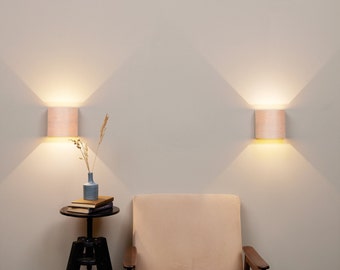 Visual comfort 2 sconces set — UL recognised 2 wall lamps set — wall lamp pair — wood wall sconces— wall lamps  — wall sconce lights