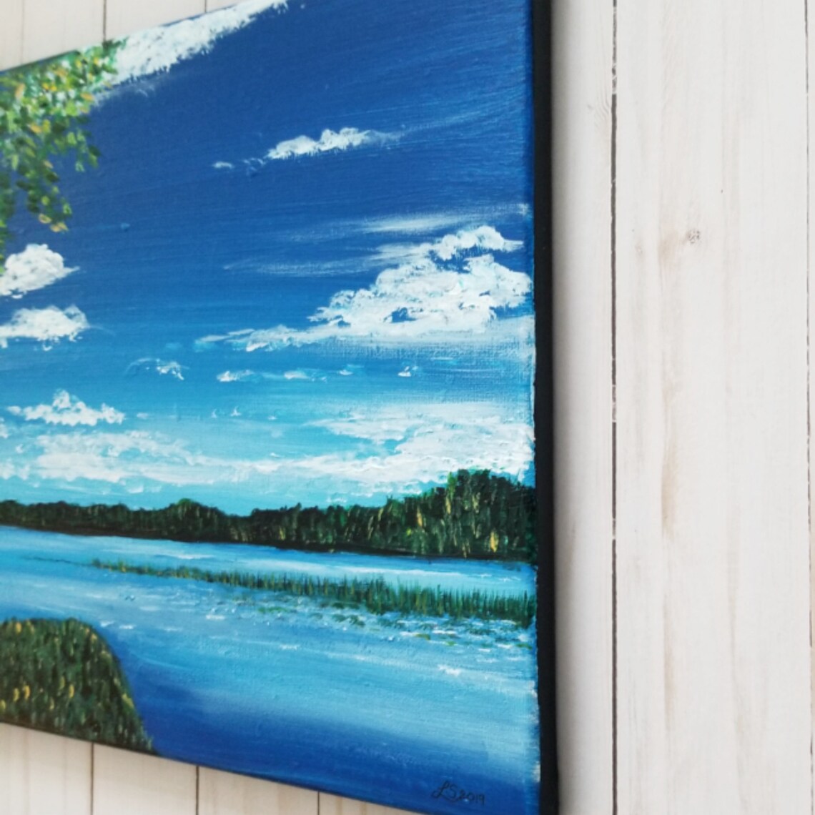 Landscape Acrylic Painting, Original Acrylic Art Etsy Canada