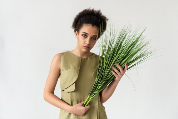 designer linen dresses