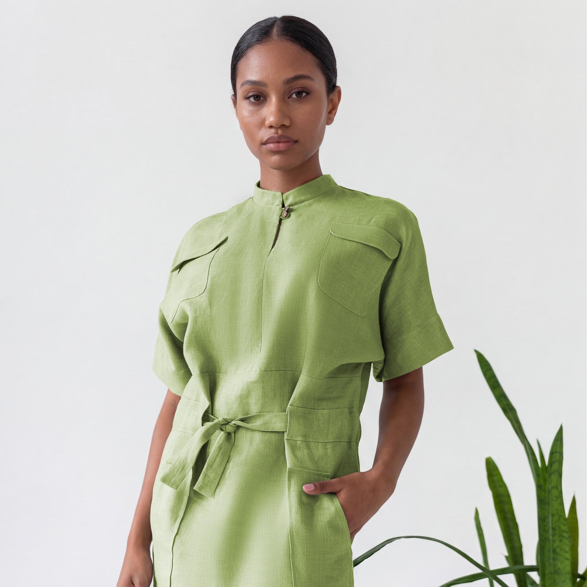 knee length dresses for ladies Safari Dress