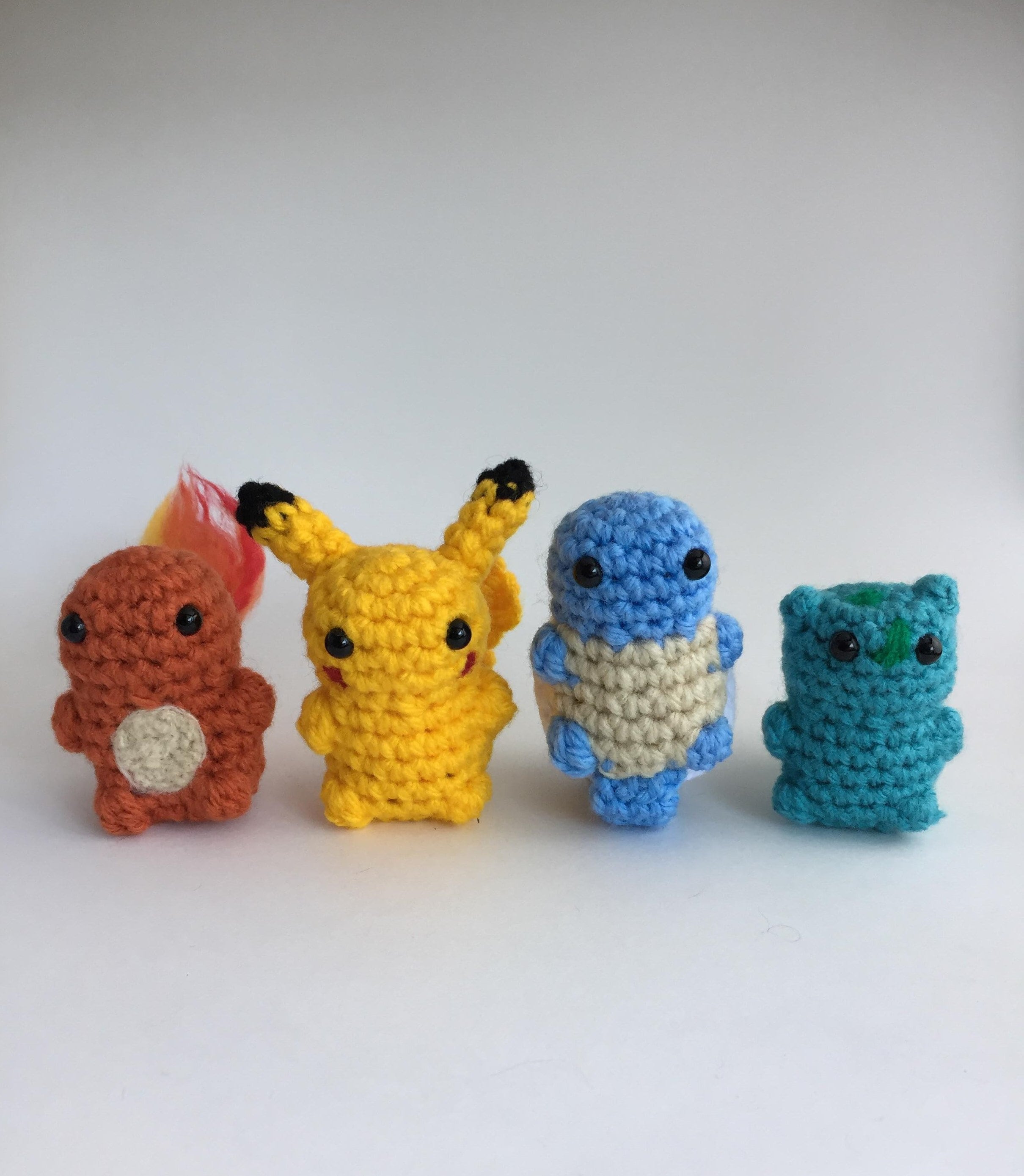 Charmander Pokémon Keychain - Brand New Amigurumi Crochet Kanto Starter 1pc