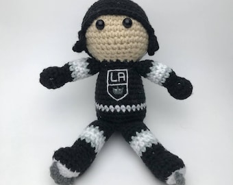 Los Angeles Kings NHL Crochet Hockey Doll