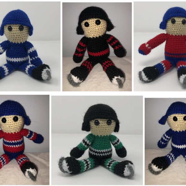 Hockey Doll Crochet Pattern