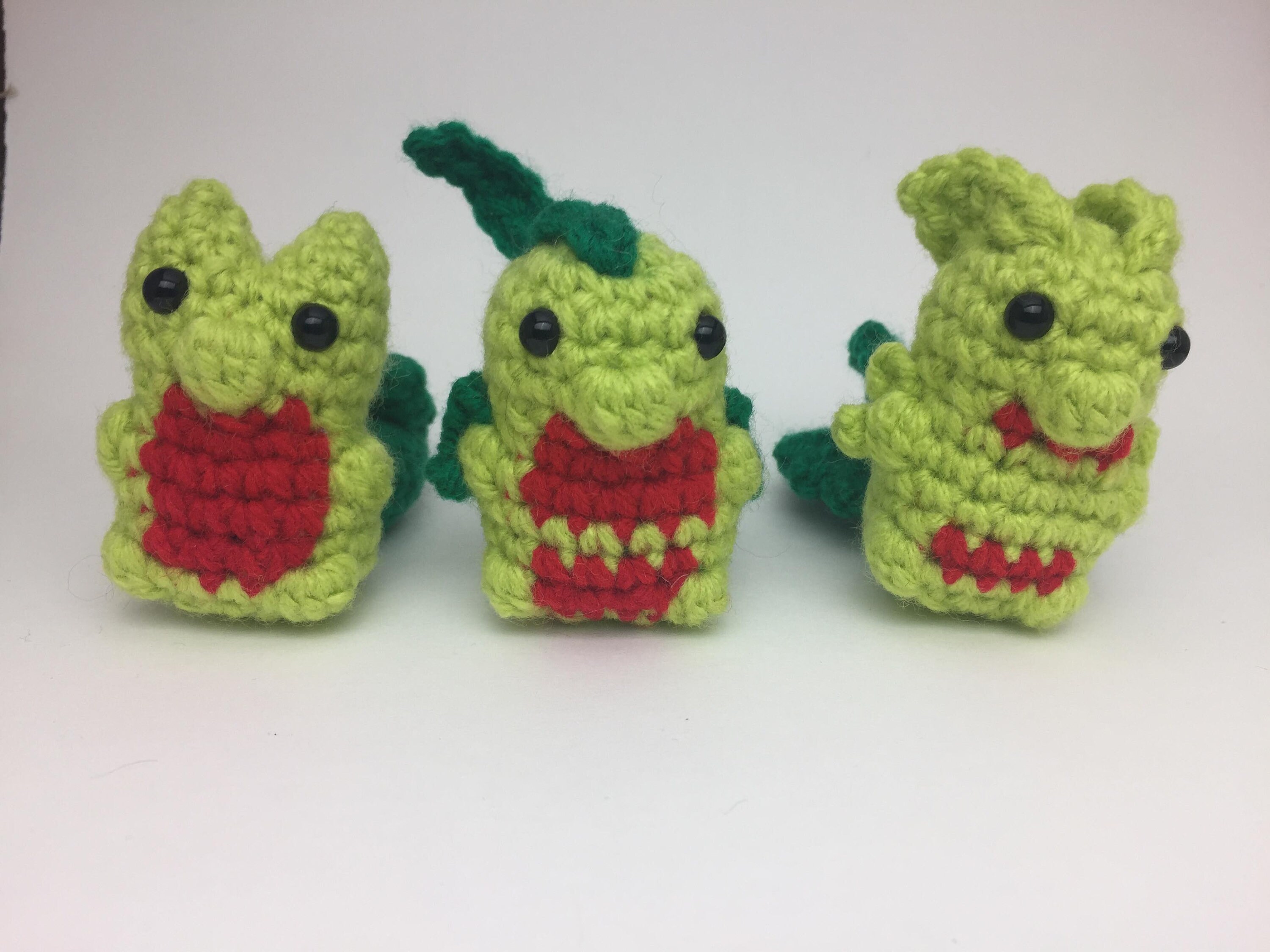 Treecko Grovyle Sceptile Pokemon Crochet Dolls Keychain Etsy