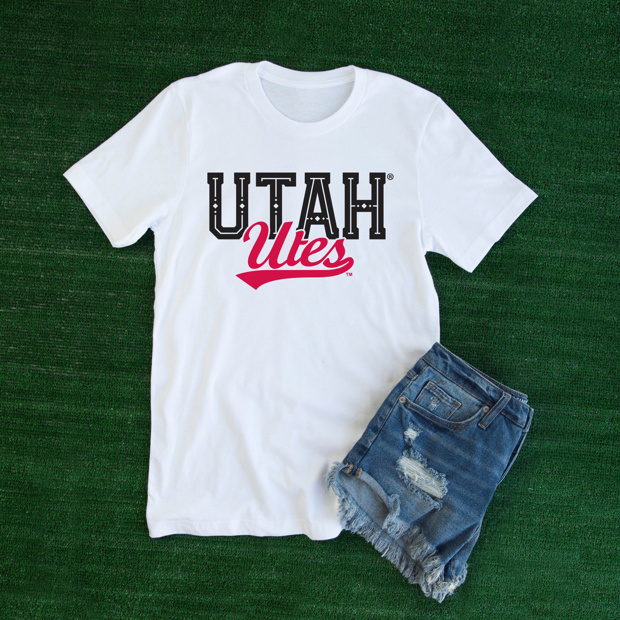 Utah Utes Tshirt University of Utah Shirt Go Utes Tshirt Utah Etsy UK