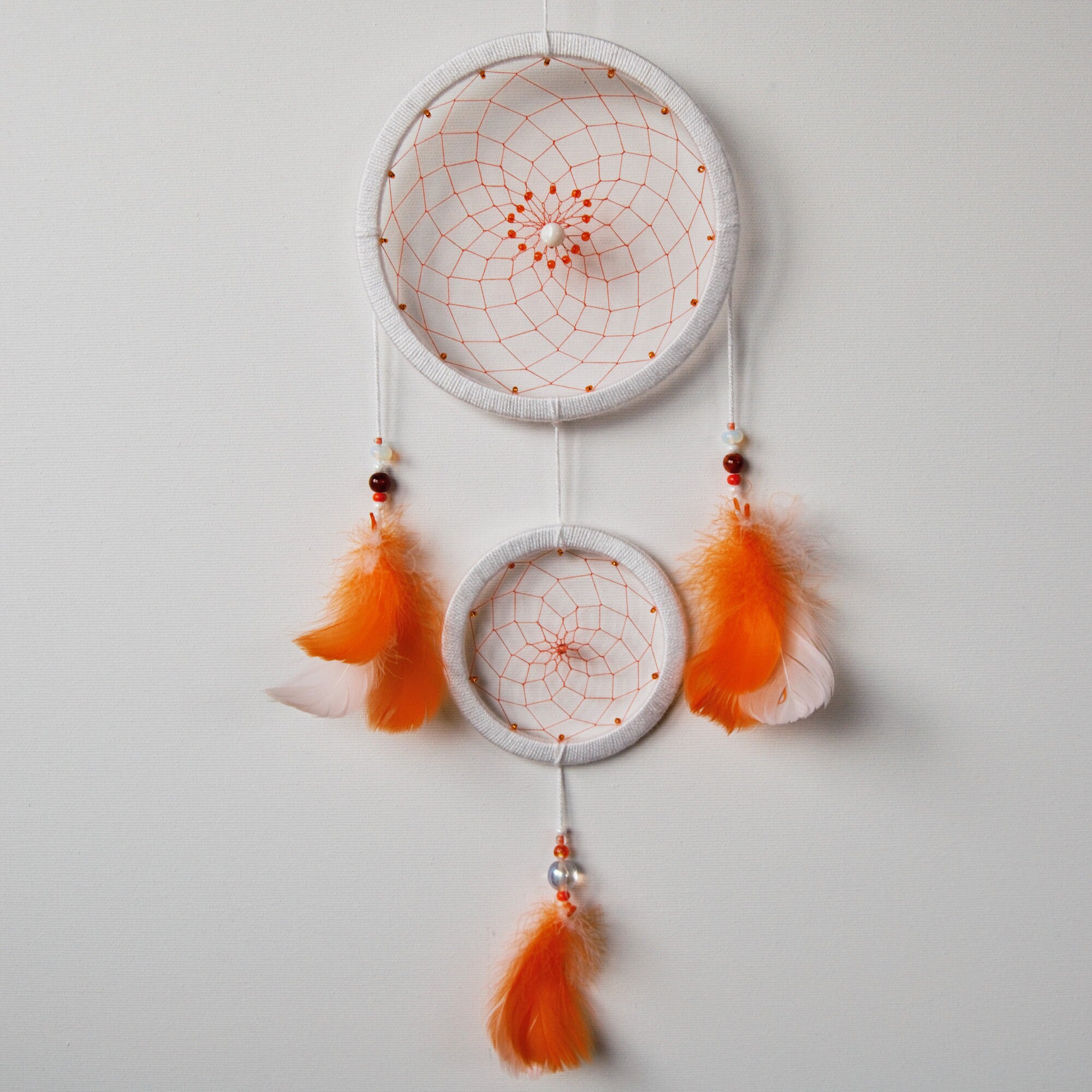 Optimistic dream catcher orange dream catcher the color of Etsy