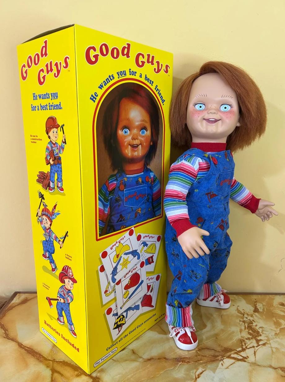 Chucky doll life size - Etsy 日本