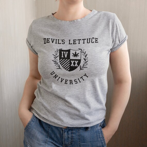 Weed Shirt For Women Men Marijuana Lover Devils Lettuce Gift Weed Shirt For Women Men Marijuana Lover Devils Lettuce Gift