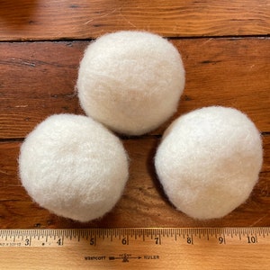 Wool Dryer Balls (set of 3)