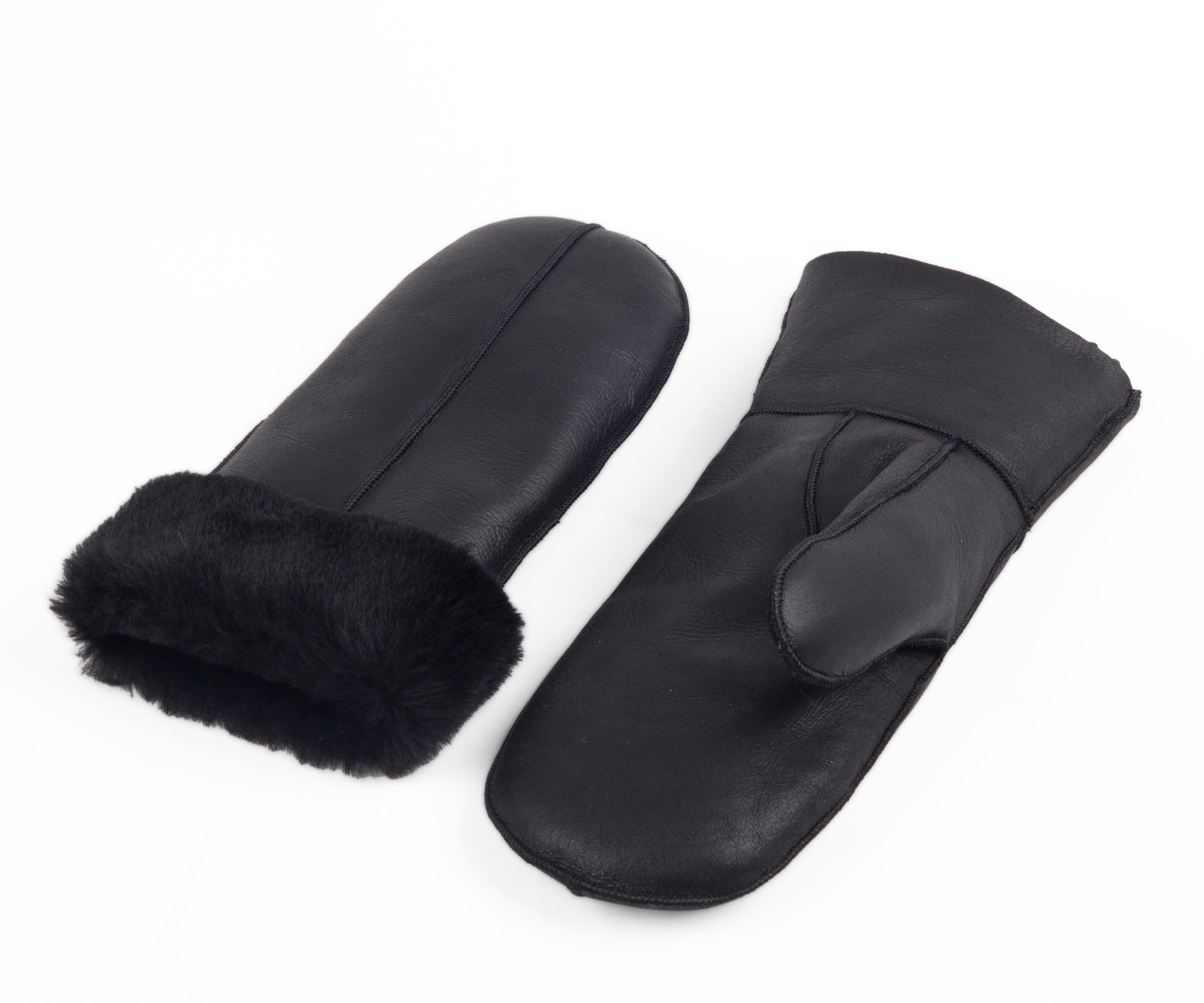 Women's Premium Shearling Sheepskin Fur Mittens | Etsy