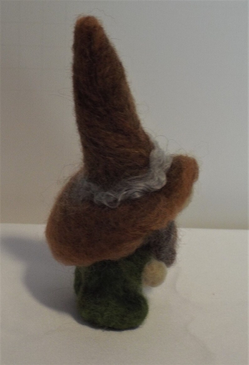 Needle Felted Wool Gnome Beard Hat Fantasy Forest Elf Felt Etsy