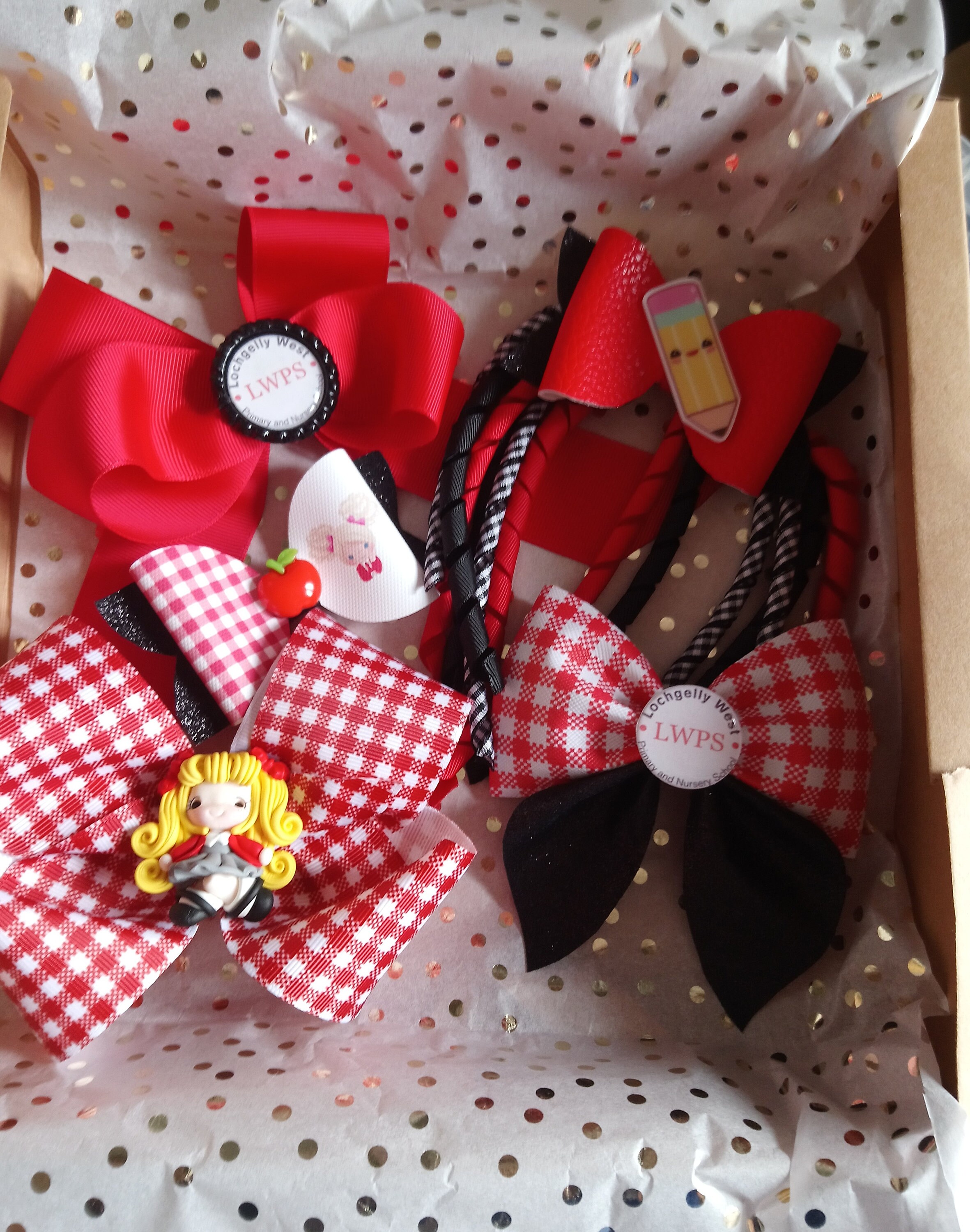 School Bow Boxes - Etsy