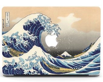 Kanagawa Wave MacBook Pro 15 2019 Case MacBook 13 MacBook Case MacBook Air 11 13 2018 Case Mac 12 Inch Art Case MacBook Print YD1017