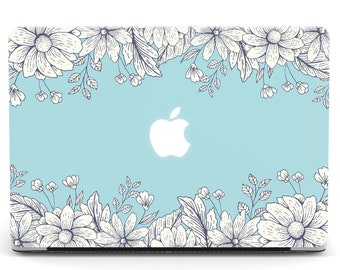 Flowers MacBook Case Pro 13 2019 Case MacBook Pro 15 Cover MacBook Air 13 Inch 2018 Case MacBook Pro Retina Apple Laptop Hard Case YD1008