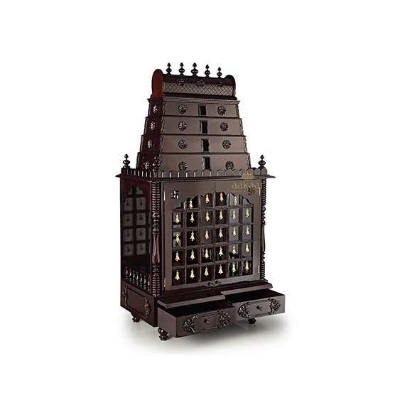 30 Pooja Mandir For Home Puja Mandir Mandap Temple Etsy