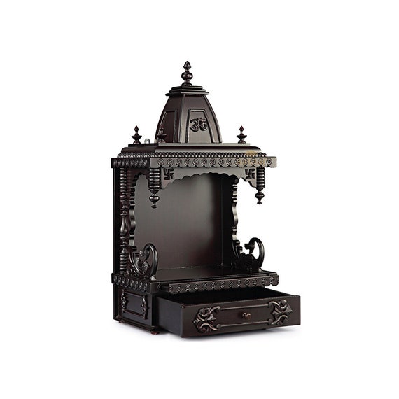 15 Km Handcrafted Small Pooja Mandir For Home Puja Etsy