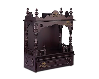 18" VO ND - Puja Mandir artigianale, Pooja Mandir per la casa