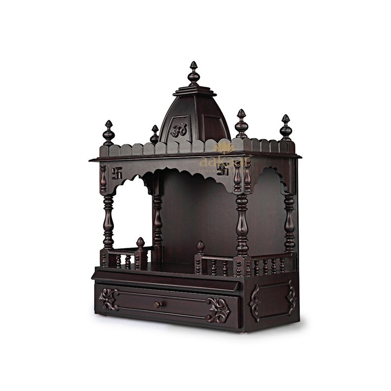 21 VO Wooden Pooja Mandir for Home and Puja Mandir Etsy