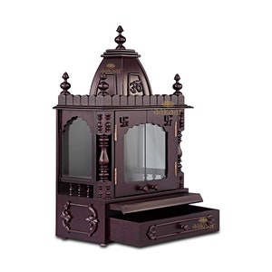 15&quot; VC - Wooden Temple for Home & Pooja Mandir with Doors
