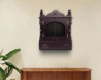 15 "VC ND - Pooja Mandir für Haus mit Türen