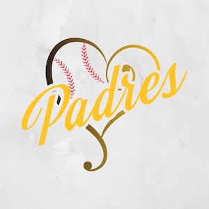 Padres SVG, Baseball SVG, Digital File, Cut File, Sports, Padres Cut File