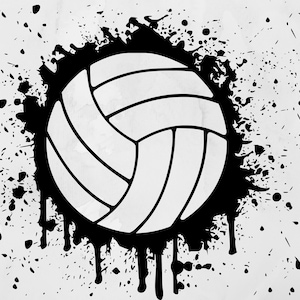 Volleybal SVG, Digitaal Bestand, Cut Bestand, Sport, Volleybal Cut Bestand