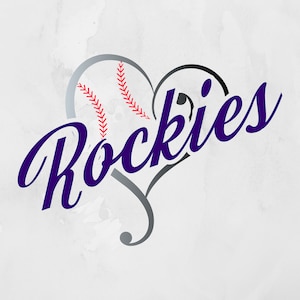 Rockies SVG, Baseball SVG, Digital File, Cut File, Sports, Rockies Cut File