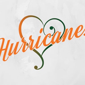 Hurricanes, Football SVG, Baseball SVG, Basketball SVG, Digital File, Cut File, Sports