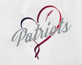 Patriots SVG, Football SVG, Digital File, Cut File, Sports, Patriots Cut File