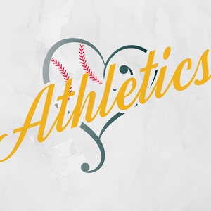 Athletics SVG, Baseball SVG, Digitale Datei, Cut File, Sport, Athletics Cut File