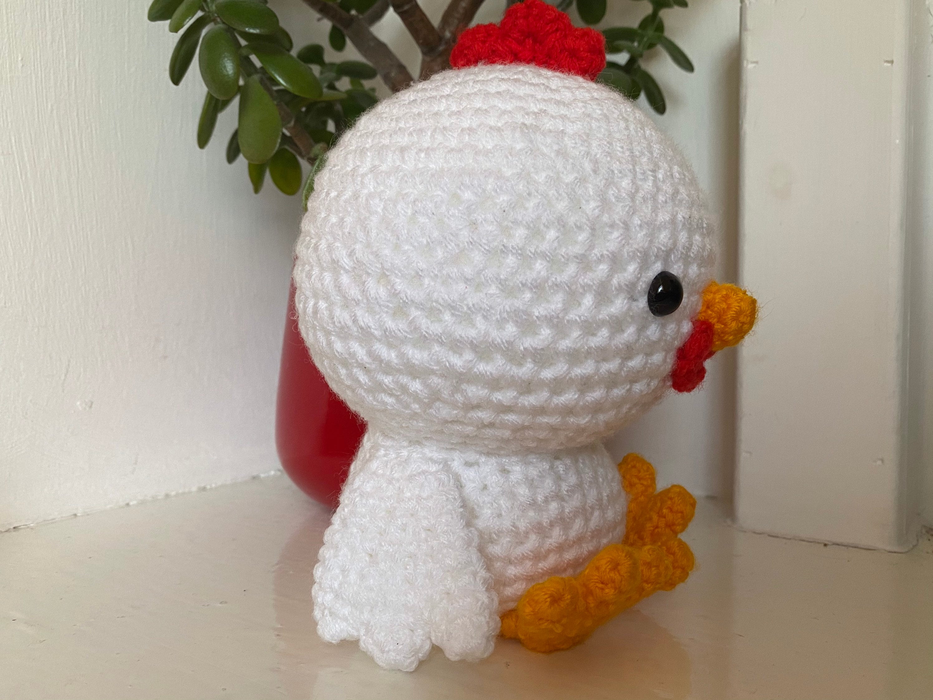 Nugget The Chicken Crochet Chicken Amigurumi Chicken | Etsy