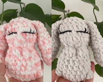 Soft Bunny, Easter bunny, small bunny, bunny plushie, bunny stuffie, bunny amigurumi