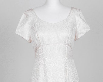 Period wedding gown with empire line *ALEXIS*