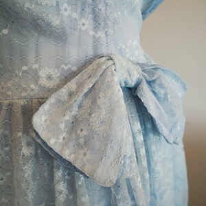 Vintage lace bridesmaid dress 1950s LAVINIA image 5
