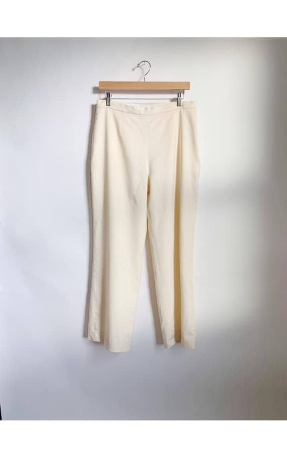 Pantalon Skinny Bicolore ESCADA Sport - Marron Et Beige, Taille 36 (S), Neuf Avec Étiquettes