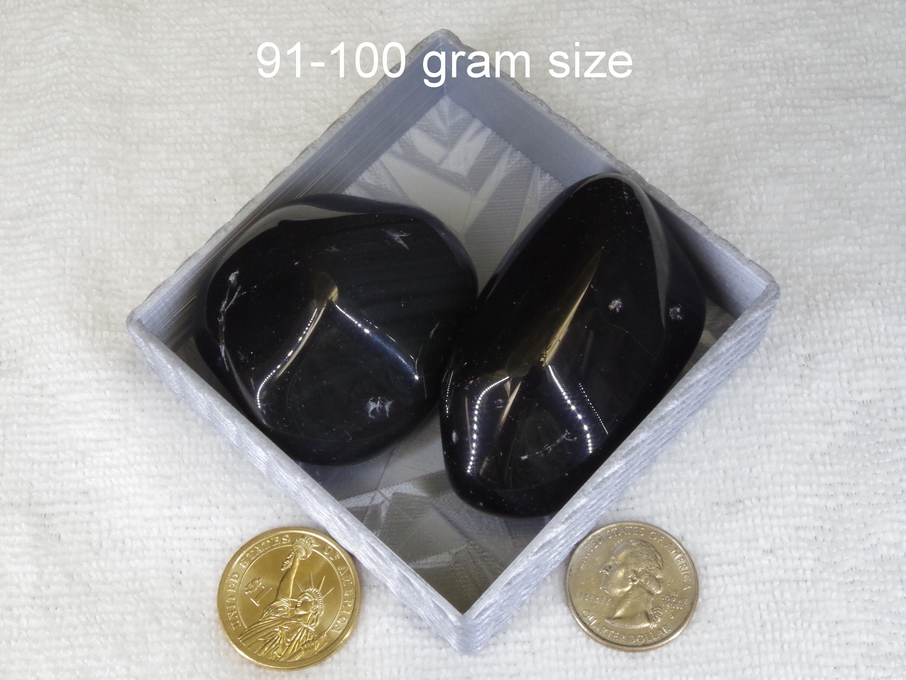 Polished Black Obsidian in an Elegant and Unique Display Box. - Etsy