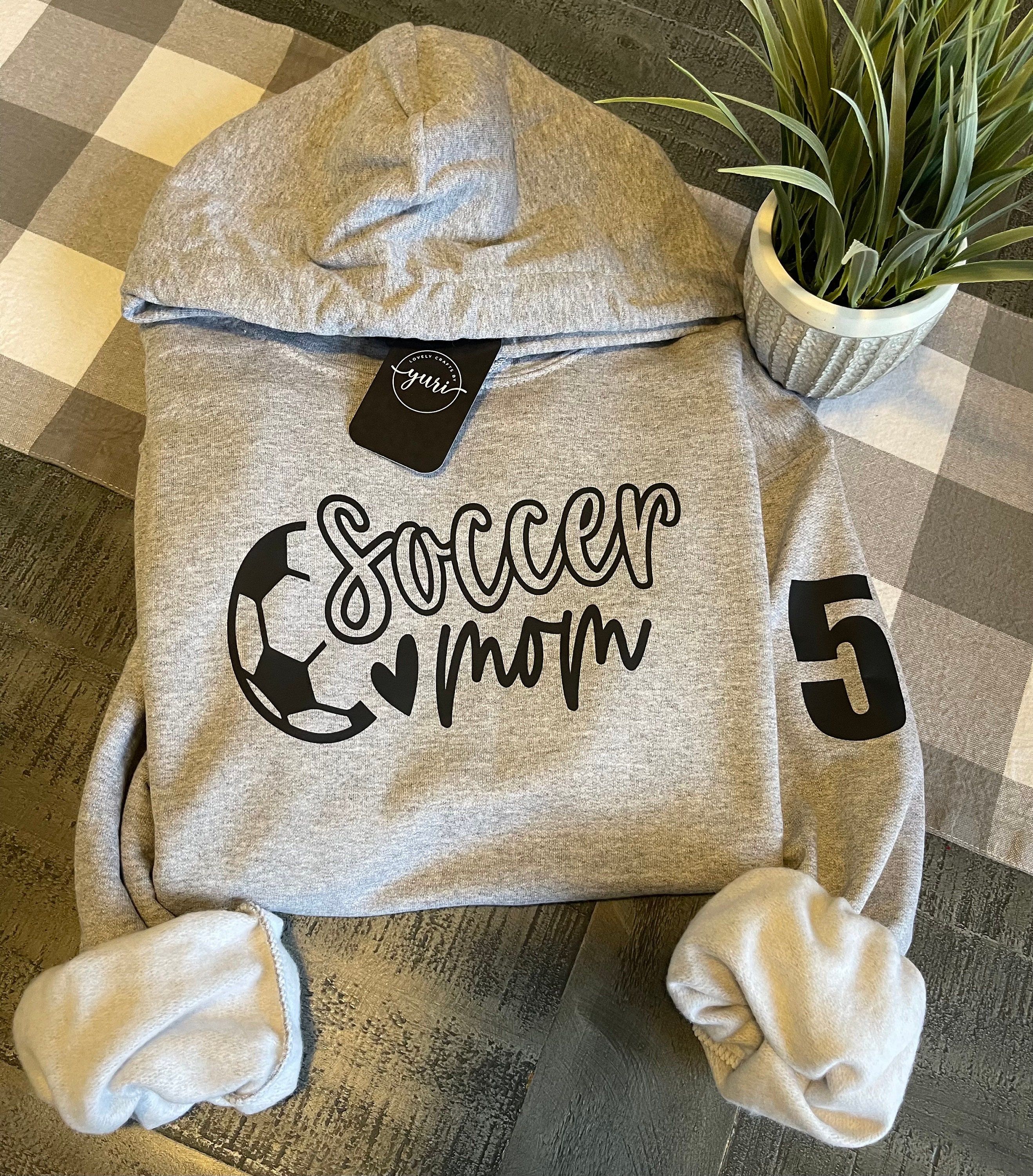 Soccer Mom Hoodie Etsy