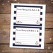 Printable Bridal Shower Activity Printable Nautical Bridal - Etsy