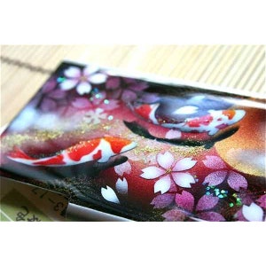 Gratis verzending! [Visitekaartjeshouder], schrijf je naam in Chinese karakters! Onze originele producten gefabriceerd door ambachtelijk vakmanschap. Handgemaakt door ambachtslieden. Onze exclusieve handgemaakte producten. Art van Japan wordt op het oppervlak van de kaart getekend.
