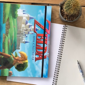 Recycled/Upcycled Zelda Notebook - Large