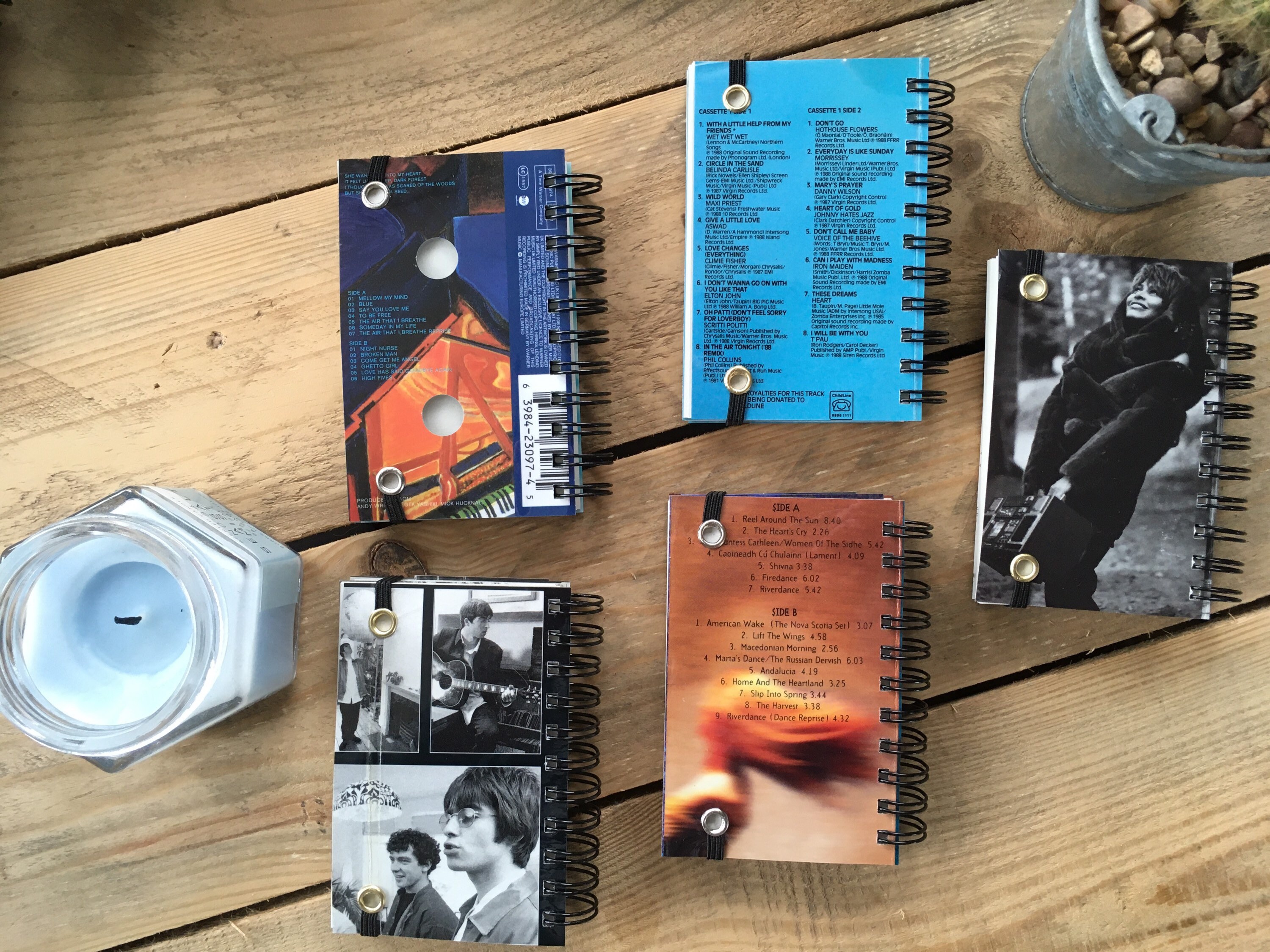 Recycled Upcycled Cassette Tape Cover Notebook Etsy Singapore