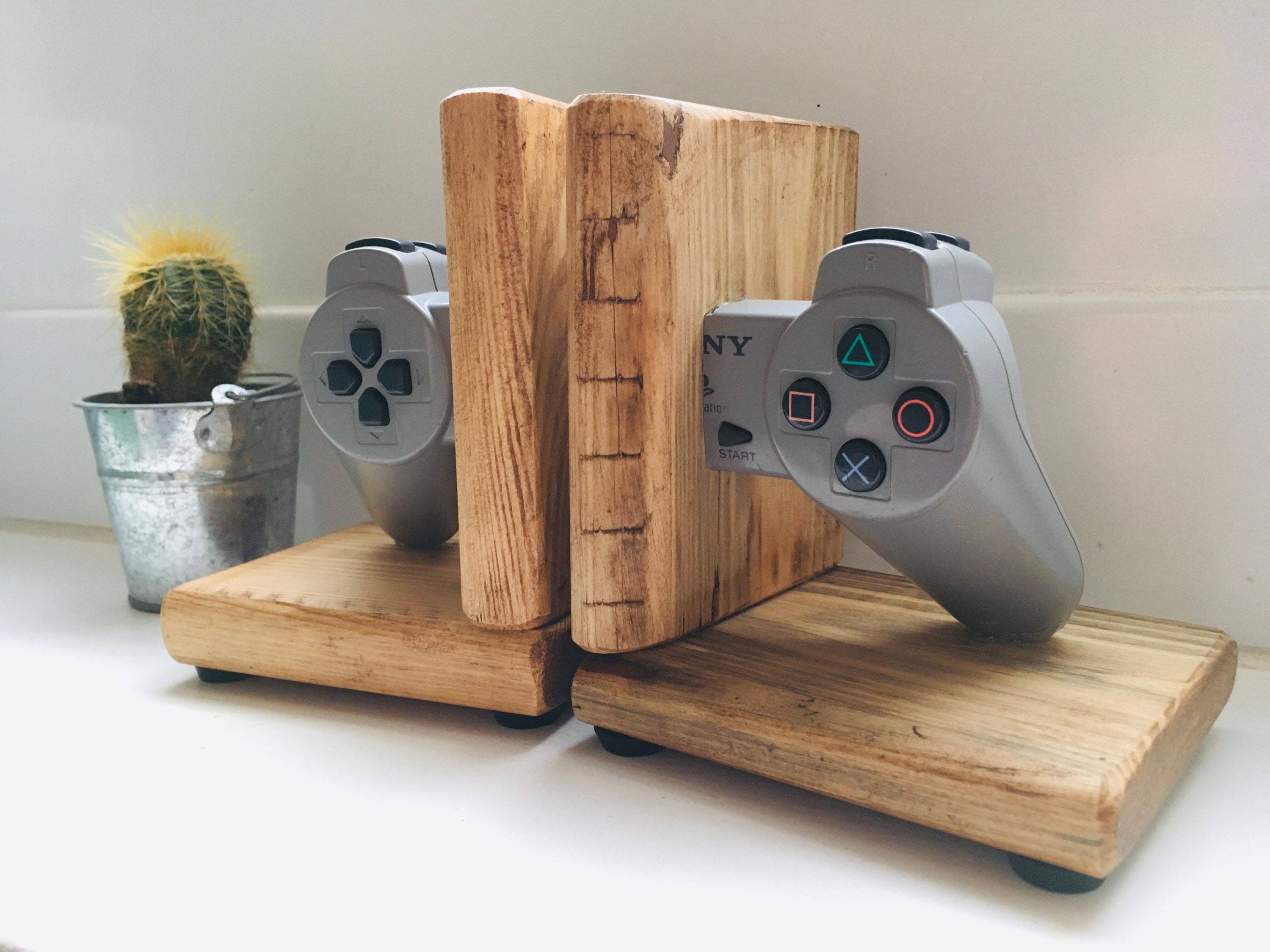 Gaming Controller Bookends Playstation Etsy UK