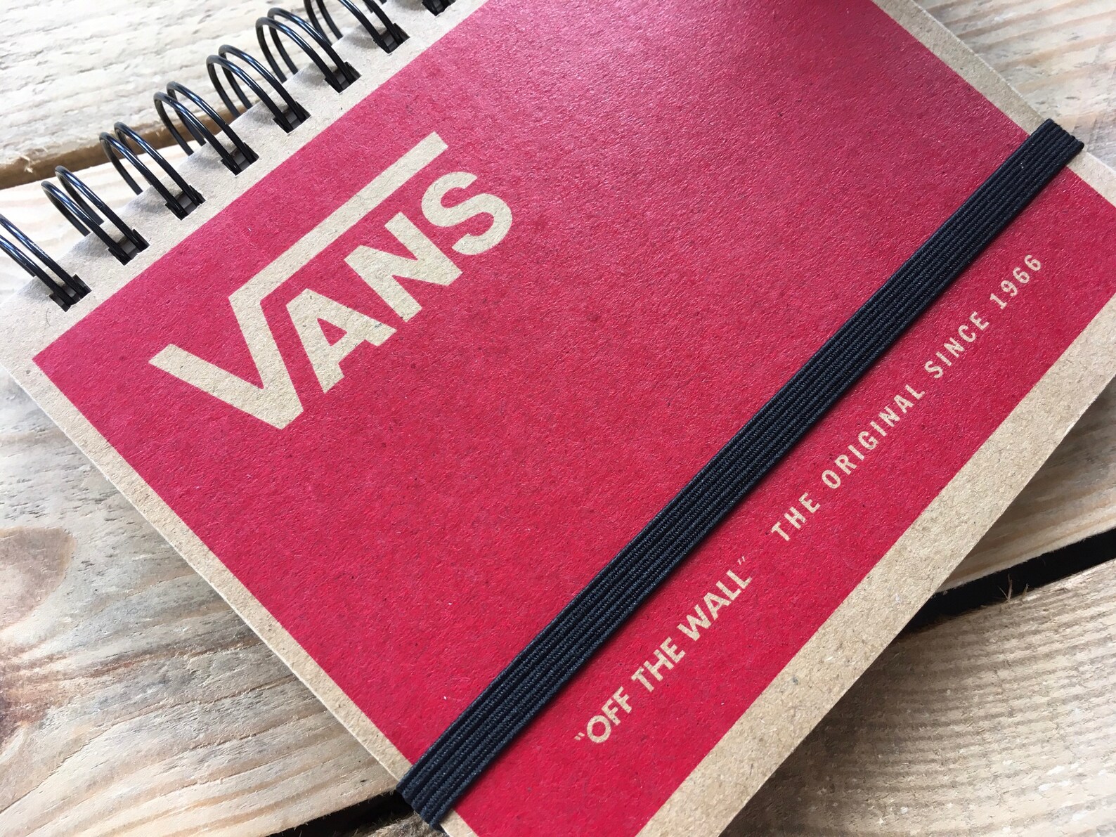 Recycled Mini Vans shoe box Notebook Etsy