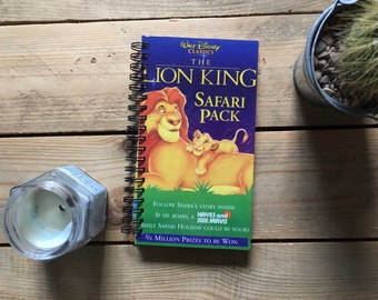 Opuscolo VHS Retrò Disney riciclato / riciclato - Il Re Leone