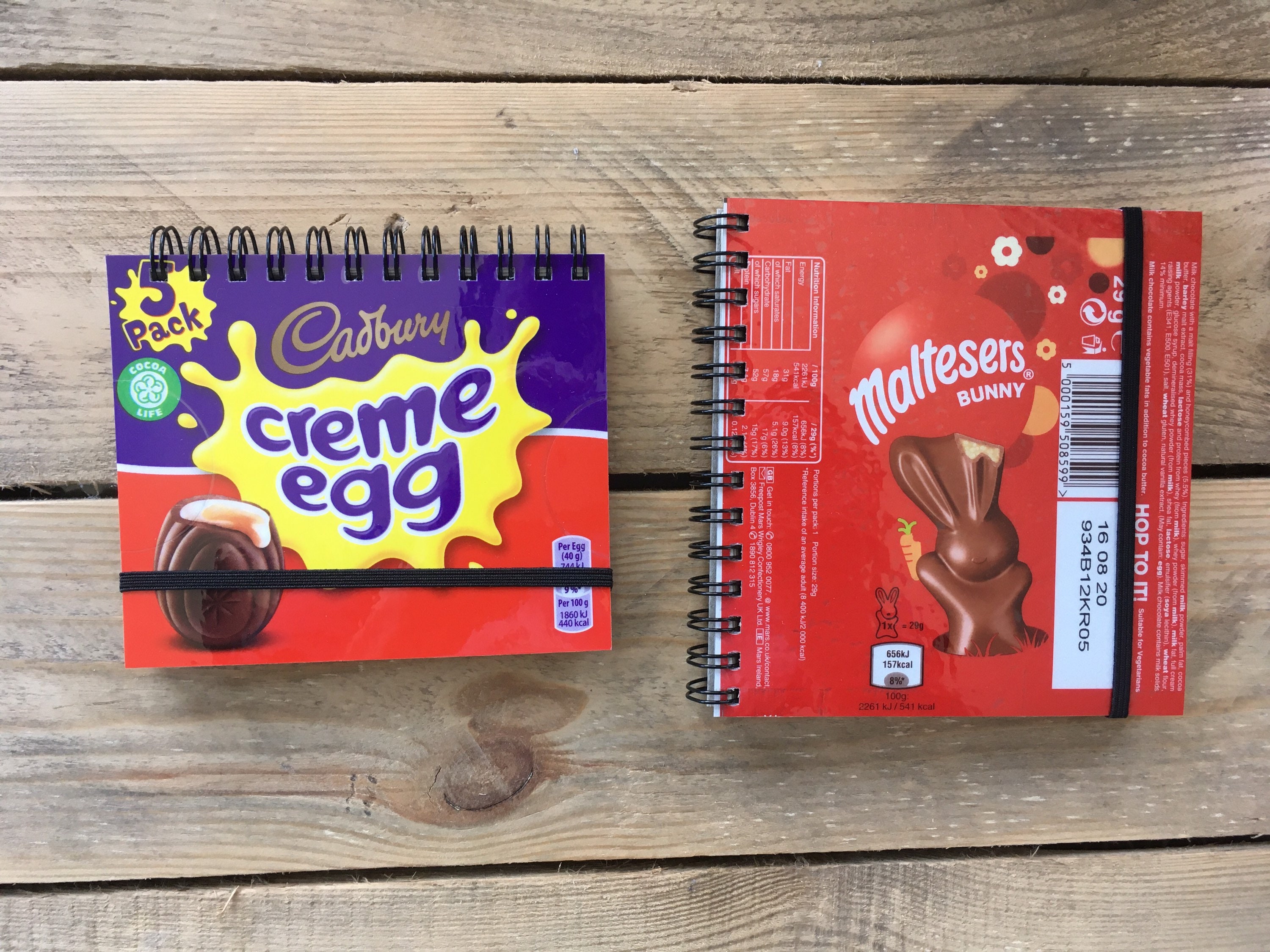 Recycled Chocolate Bar Wrapper Notebook Mars Cadbury Etsy