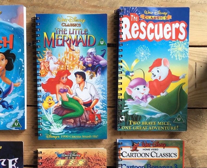 Recycled/upcycled Disney VHS Notebook the Lion King Etsy Canada