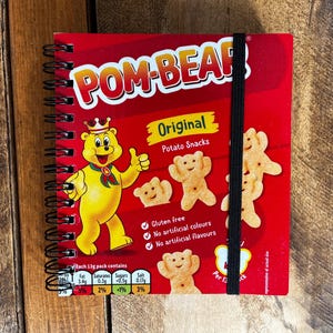 Libreta de papas fritas recicladas/recicladas - Walkers, Quavers, Kettle Chips, McCoys, etc. imagen 10